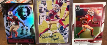 Brandon Aiyuk 3 Card Lot