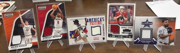 5 Card relic lot
