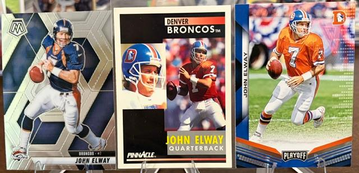 John Elway 3 Card Lot