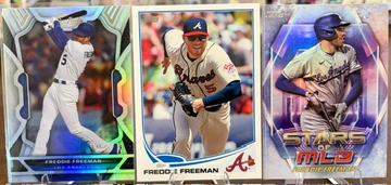 Freddie Freeman 3 Card Lot 