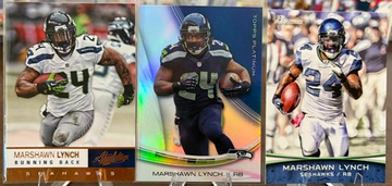 Marshawn Lynch 3 Card Lot