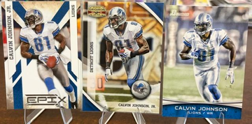 Calvin Johnson Jr 3 Card Lot