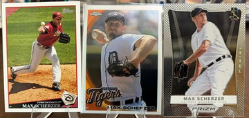 Max Scherzer 3 Card Lot