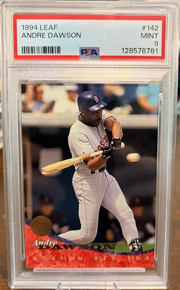 Andre Dawson 1994 Leaf PSA9