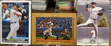 Derek Jeter 3 Card Lot