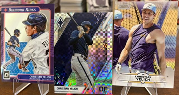 Christian Yelich 3 Card Lot