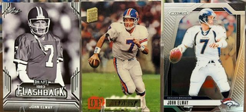 John Elway 3 Card Lot
