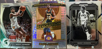 Magic Johnson 3 Card Lot