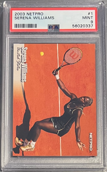 2003 NetPro #1 Serena Williams PSA 9
