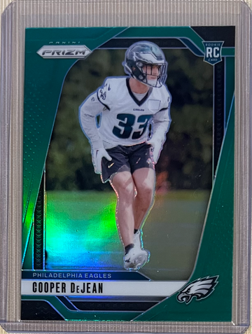 2024 Prizm Cooper DeJean GREEN Color Match rookie