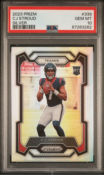 CJ Stroud 2023 Prizm Silver Rookie - PSA 10