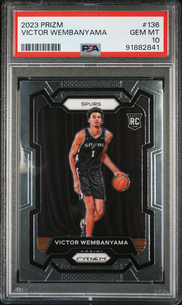 Victor Wembanyama 2023 Prizm Rookie PSA 10