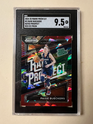 2024-25 Panini Prizm Paige Bueckers Rated Prospect Red Ice #2