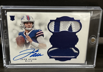 2018 Panini Flawless RPA Josh Allen White Box #1/1