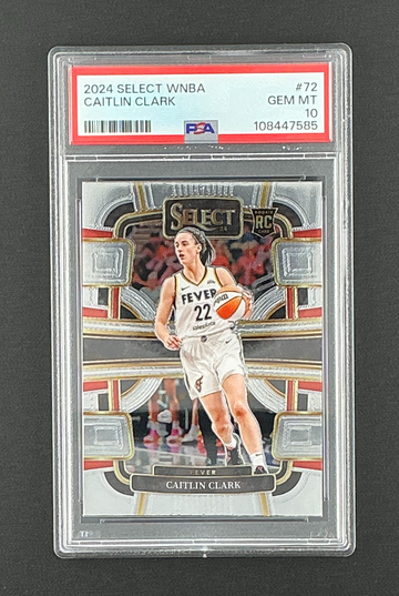 2024 Panini Select Concourse RC Rookie Caitlin Clark PSA 10 GEM MINT Fever