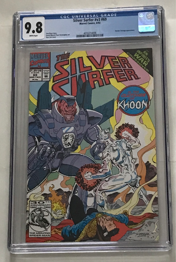 Silver Surfer #v3 #69 CGC 9.8 - 1st app of Morg Doctor Strange App