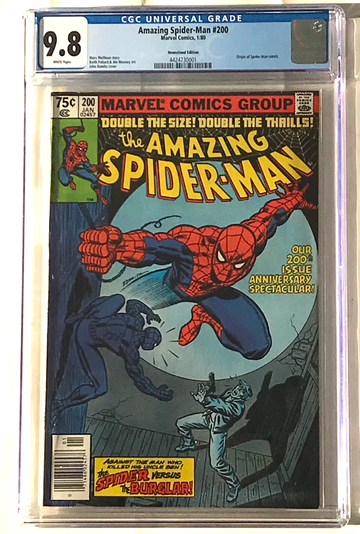 Spider-Man 200 newsstand CGC 9.8