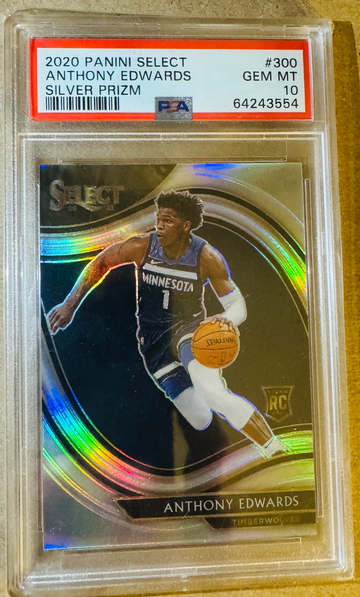 2020 Panini Select Courtside Silver Prizm PSA 10