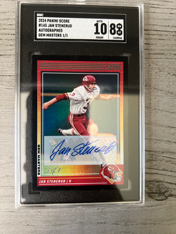 JAN STENERUD AUTO 1 OF 1!!!