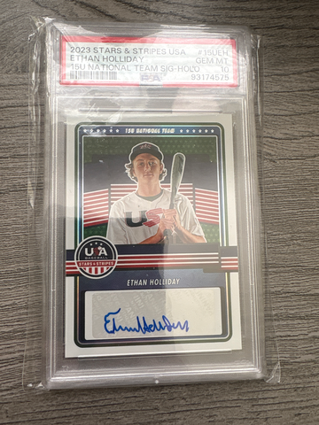 ETHAN HOLLIDAY AUTO /100!!!!
