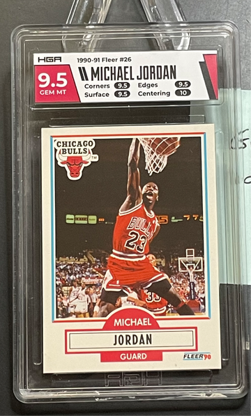 Michael Jordan 1990 Fleer #26 Beauty! 