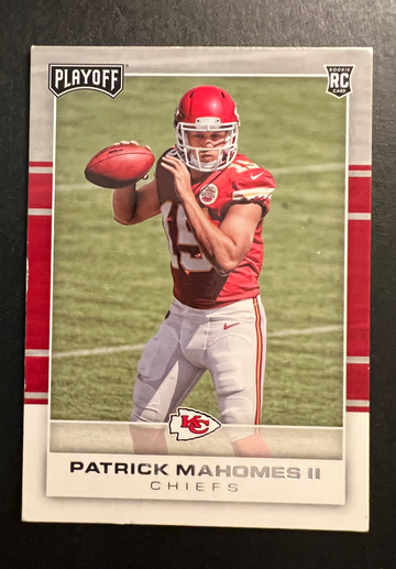 2017 Panini Playoffs Patrick Mahomes 