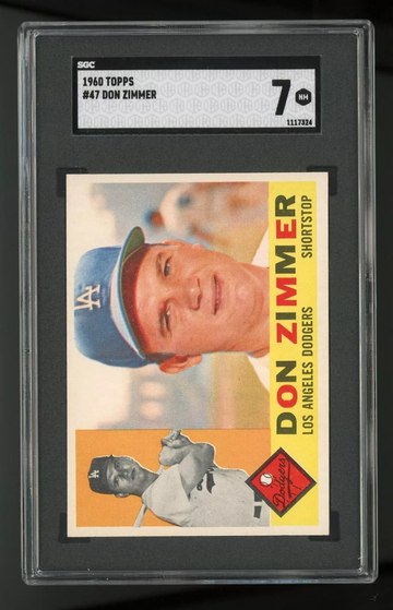1960 Topps Don Zimmer #47 SGC 7
