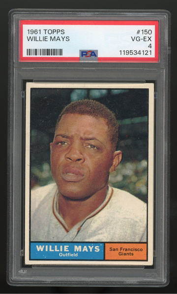 1961 Topps Willie Mays #150 PSA 4