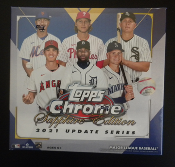 2021 Topps Chrome Update Sapphire Box