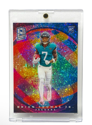 2024 Spectra Football Brian Thomas Jr. Color Sphere Prizm Rookie RC SSP Case Hit