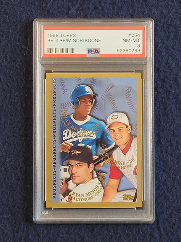 1998 Topps Beltre/Minor/Boone
