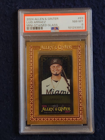 2024 Allen&Ginter Luis Arraez Mini-Stained Glass