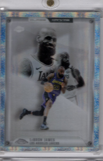2025-26 Topps Chrome Basketball Lebron James Glass Canvas GC-1