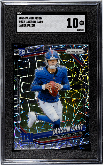2025 Panini Prizm Jaxon Dart Lazer SGC 10
