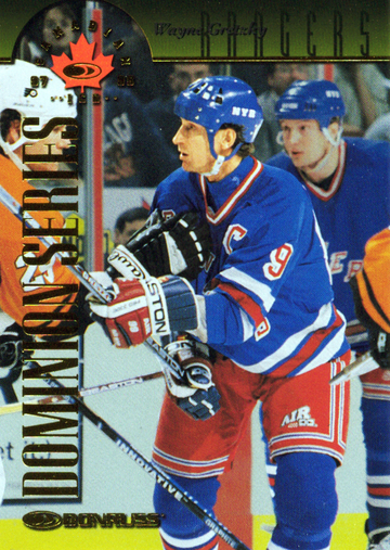 1997-98 DONRUSS CANADIAN ICE DOMINION # 5 WAYNE GRETZKY HOF