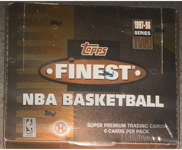 1997-98 FINEST SERIES 2 HOBBY BOX - FACTORY SEALED