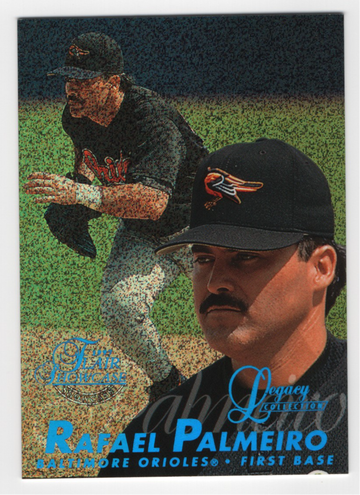 1997 FLAIR SHOWCASE LEGACY COLLECTION ROW 0 - 018 OF 100 # 71 RAFAEL PALMEIRO