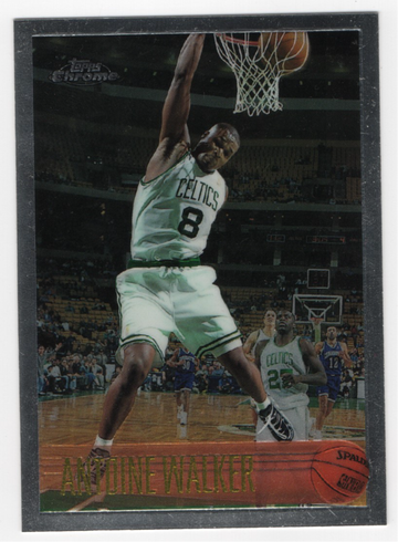 1996-97 CHROME ROOKIE ANTOINE WALKER # 146
