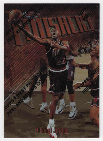 1997-98 FINEST MICHAEL JORDAN # 39 HOF