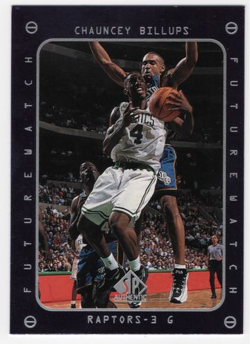 1997-98 UD SP AUTHENTIC FUTURE WATCH CHAUNCEY BILLUPS # 157 hof 13 CARDS LOT
