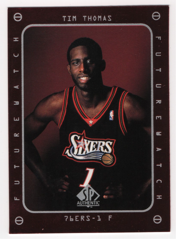 1997-98 UD SP AUTHENTIC FUTURE WATCH TIM THOMAS # 172 hof 9 CARDS LOT