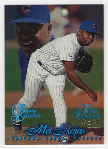 1997 FLAIR SHOWCASE LEGACY ROW 1 - 023 OF 100 MEL ROJAS # 84
