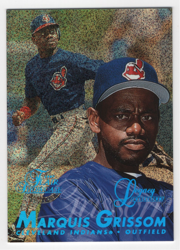 1997 FLAIR SHOWCASE LEGACY ROW 0 - 100 OF 100 MARQUIS GRISSOM # 154