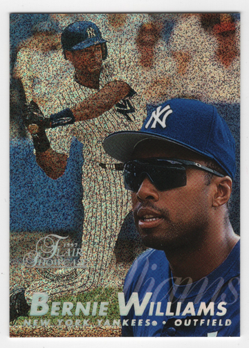 1997 FLAIR SHOWCASE ROW 0 BERNIE WILLIAMS # 51