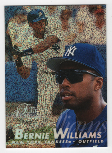1997 FLAIR SHOWCASE ROW 0 BERNIE WILLIAMS # 51