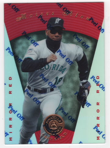 1997 PINNACLE CERTIFIED MIRROR RED MOISES ALOU # 71