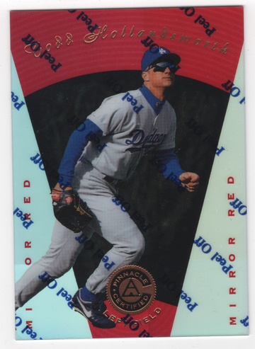 1997 PINNACLE CERTIFIED MIRROR RED TODD HOLLANDSWORTH # 52