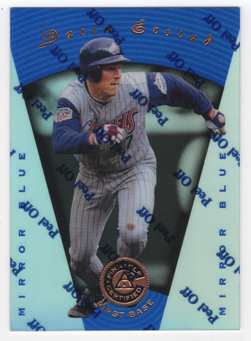 1997 PINNACLE CERTIFIED MIRROR BLUE DARIN ERSTAD # 31