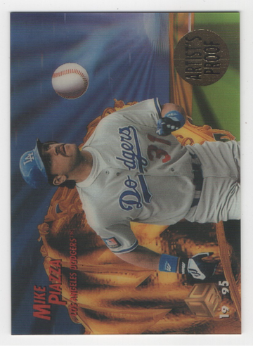 1995 SPORTFLIX UC3 ARTIST'S PROOF MIKE PIAZZA # 39 HOF