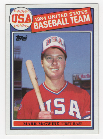 1985 TOPPS MARK MCGWIRE # 401 ROOKIE A